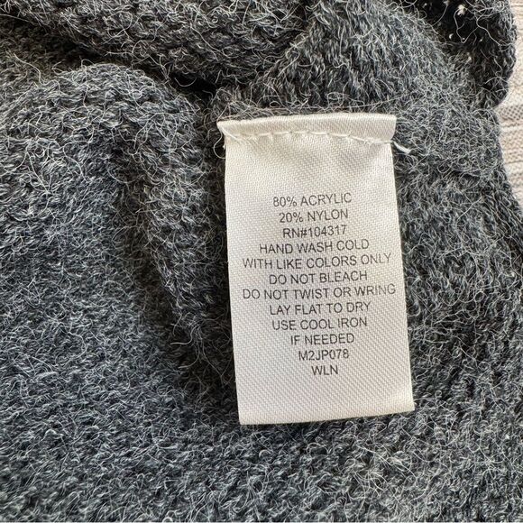 Derek Heart Women's Grey Gray Cowl Neck Sleeveless Hi Low Sweater M Med Medium - Picture 7 of 11